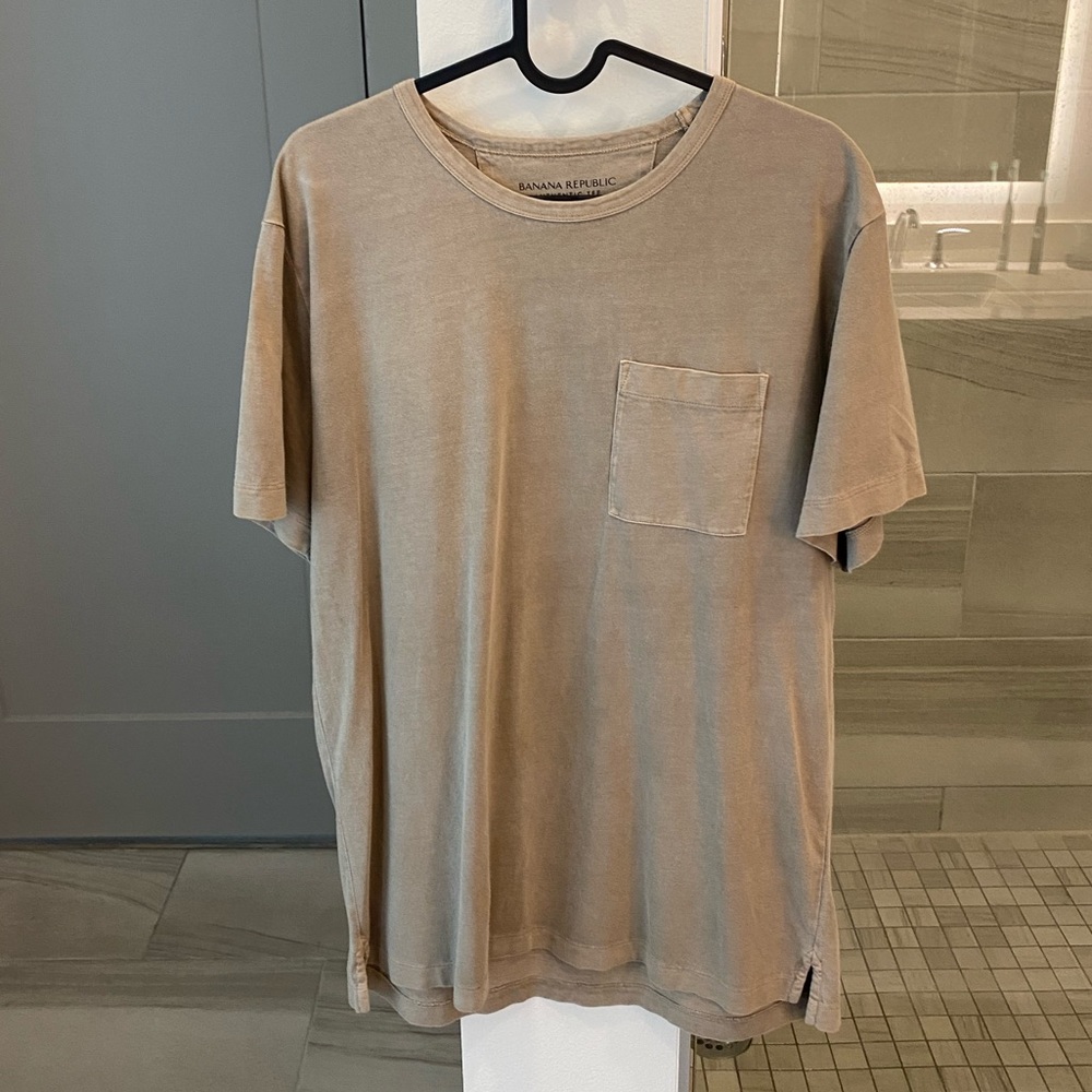 Banana Republic Heavyweight Pocket T-shirt Large